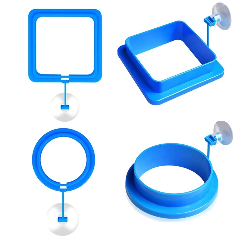 Aquarium Fish Medicine - Floating Aquarium Fish Feeding Ring Suction
