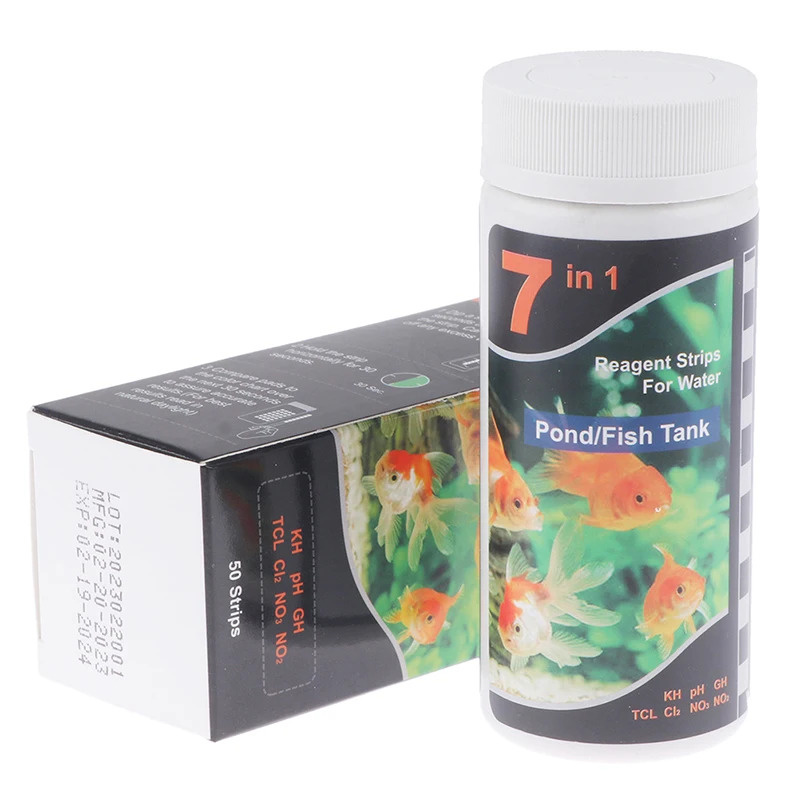 Aquarium Fish Quality - 7-In-1 PH Test Strip, Aquarium Pool