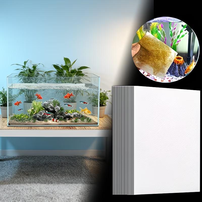 Aquarium Fish Yellow - New 50/300Pcs Aquarium Color-Absorbing Sheets Filter