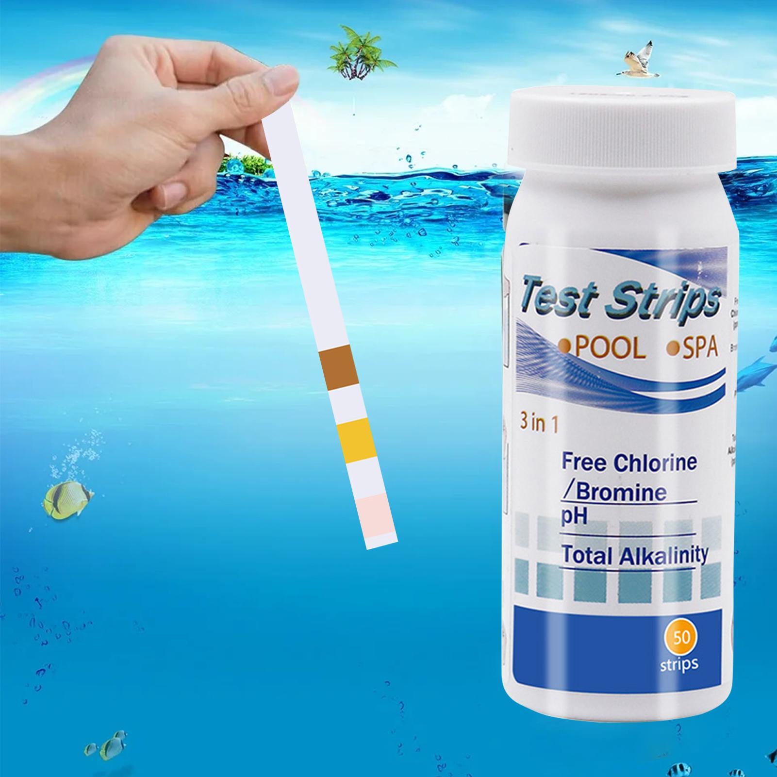 Aquarium Fish Quality - Chlorine PH Test Strips SPA Swimming