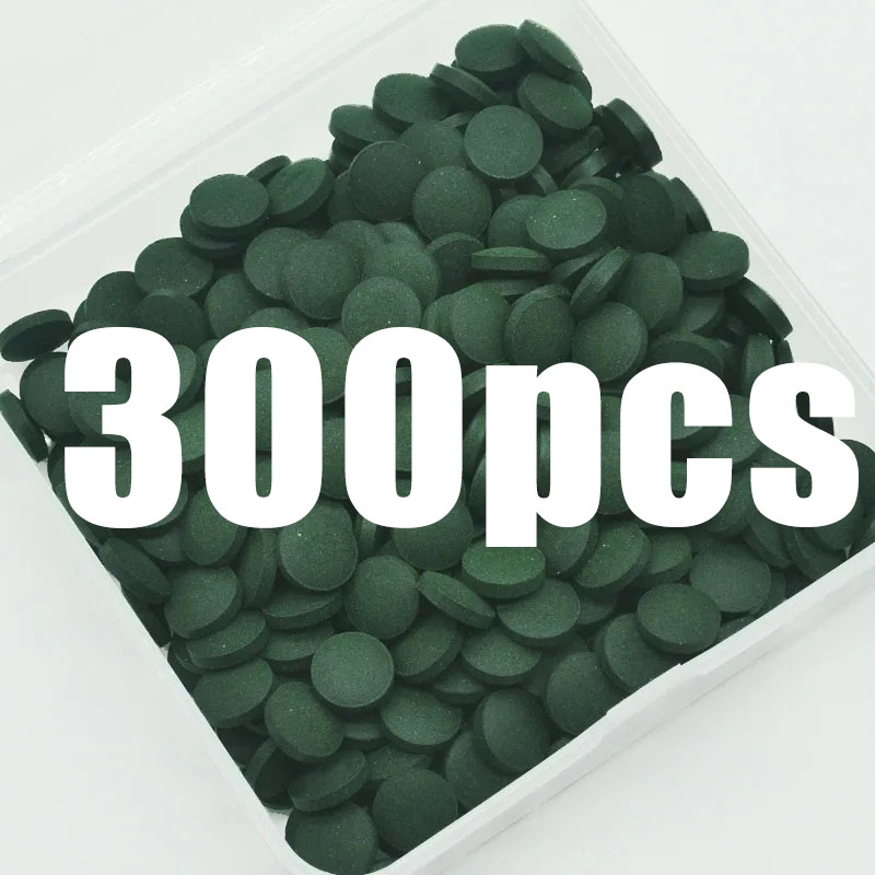 Aquarium Fish Price - 50-300Pcs High Purity Spirulina Tablets Spiral