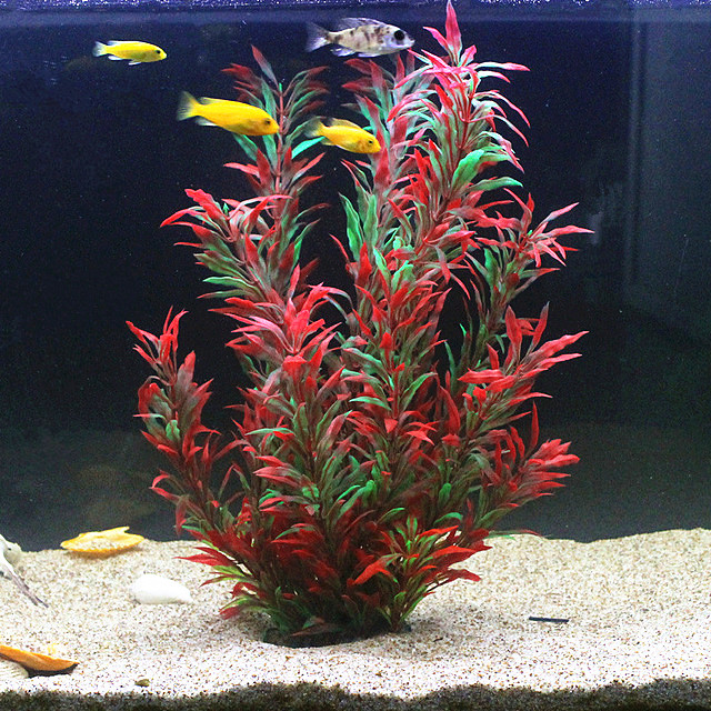 Aquarium Fish Guppy - 50CM Artificial Fish Tank Rare Plants