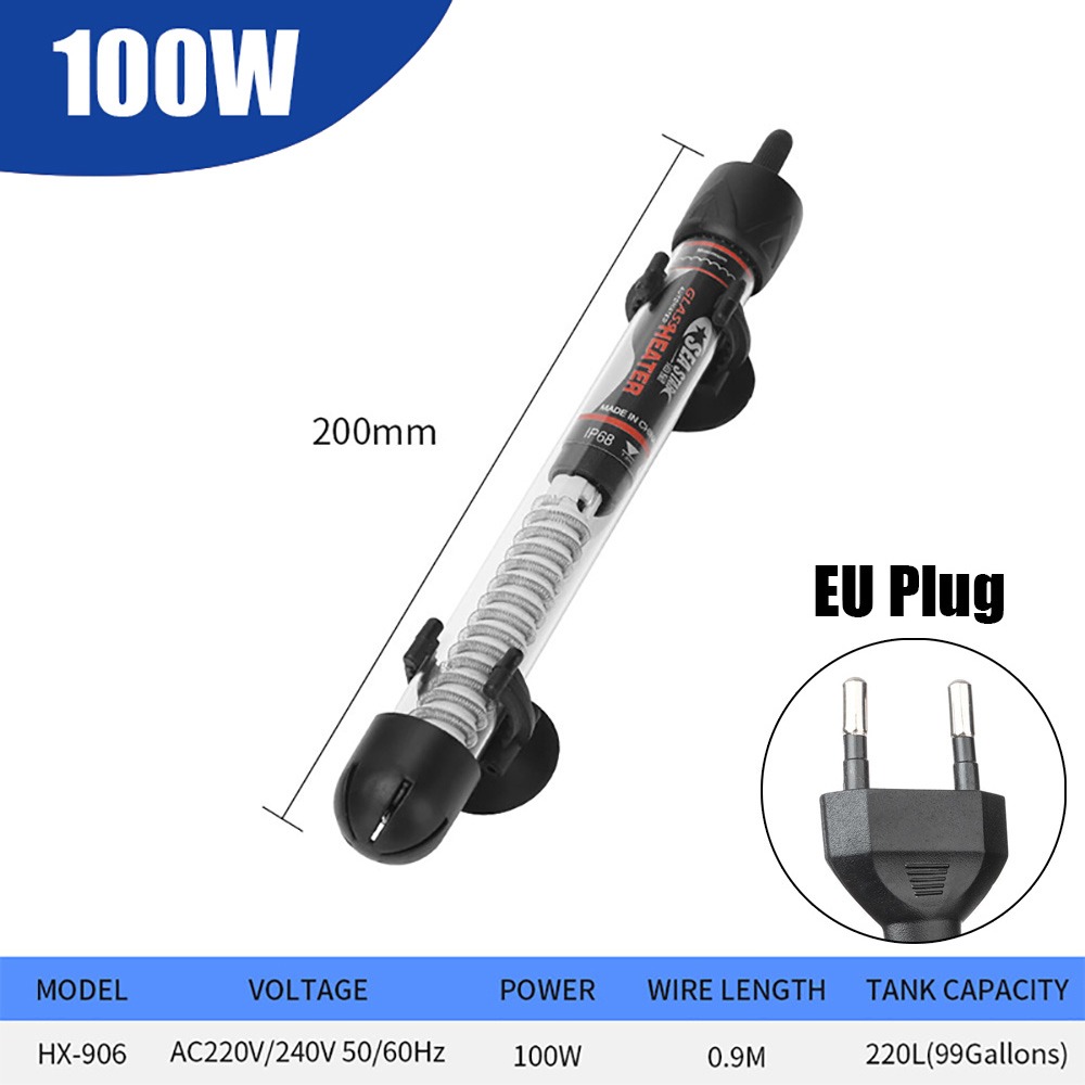 Aquarium Fish Cold Water - 1Pcs 25W/50W/100W/200W/300W Thermostat Heater Rod Adjustable