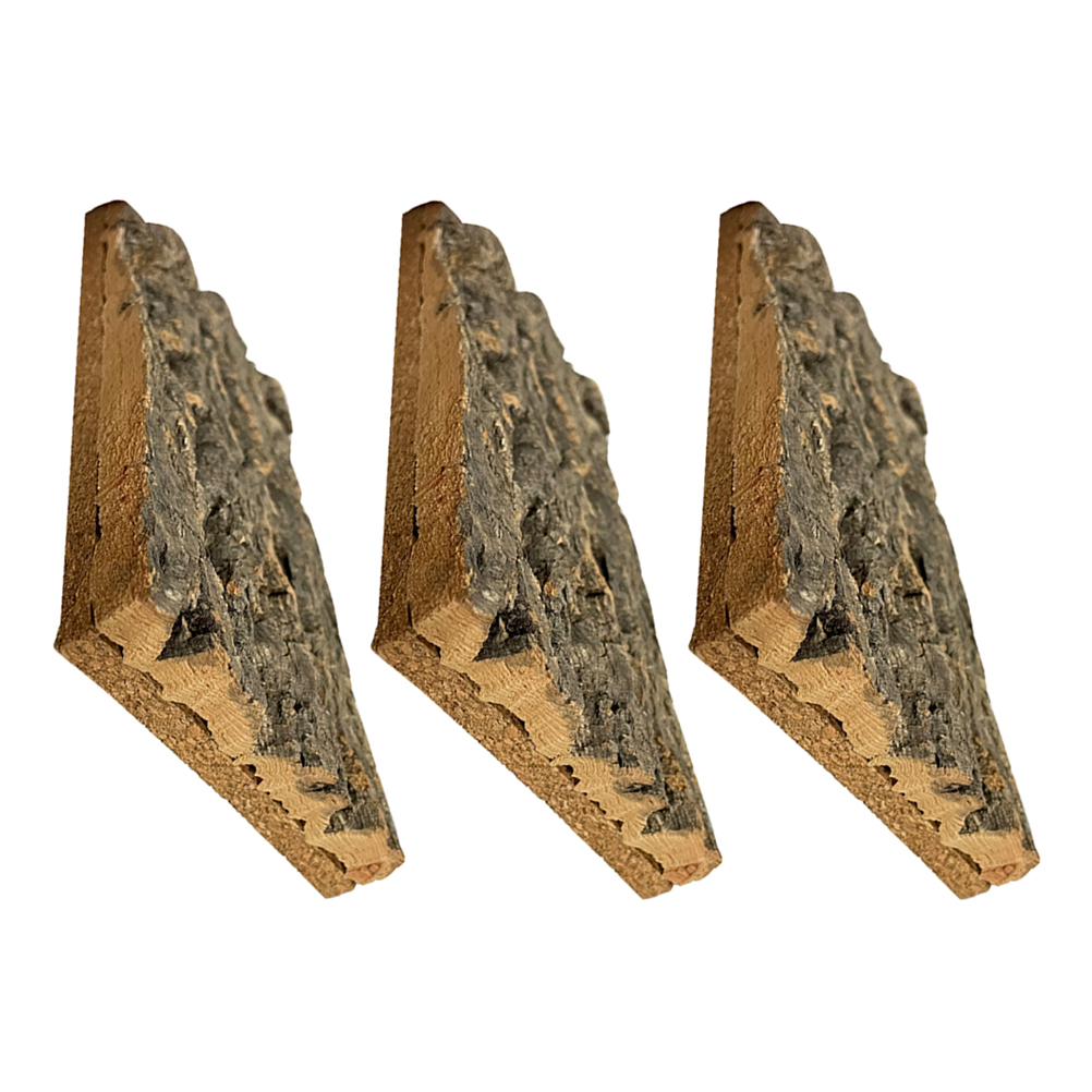 Aquarium Fish Guppy - 3pcs Cork Bark For Reptiles Terrarium