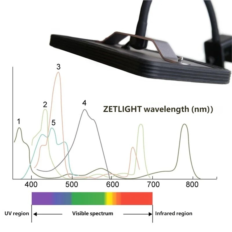 Hot ZETLIGHT E2 WiFi Marine Aq - огляд і ціна Refugium Light Nano