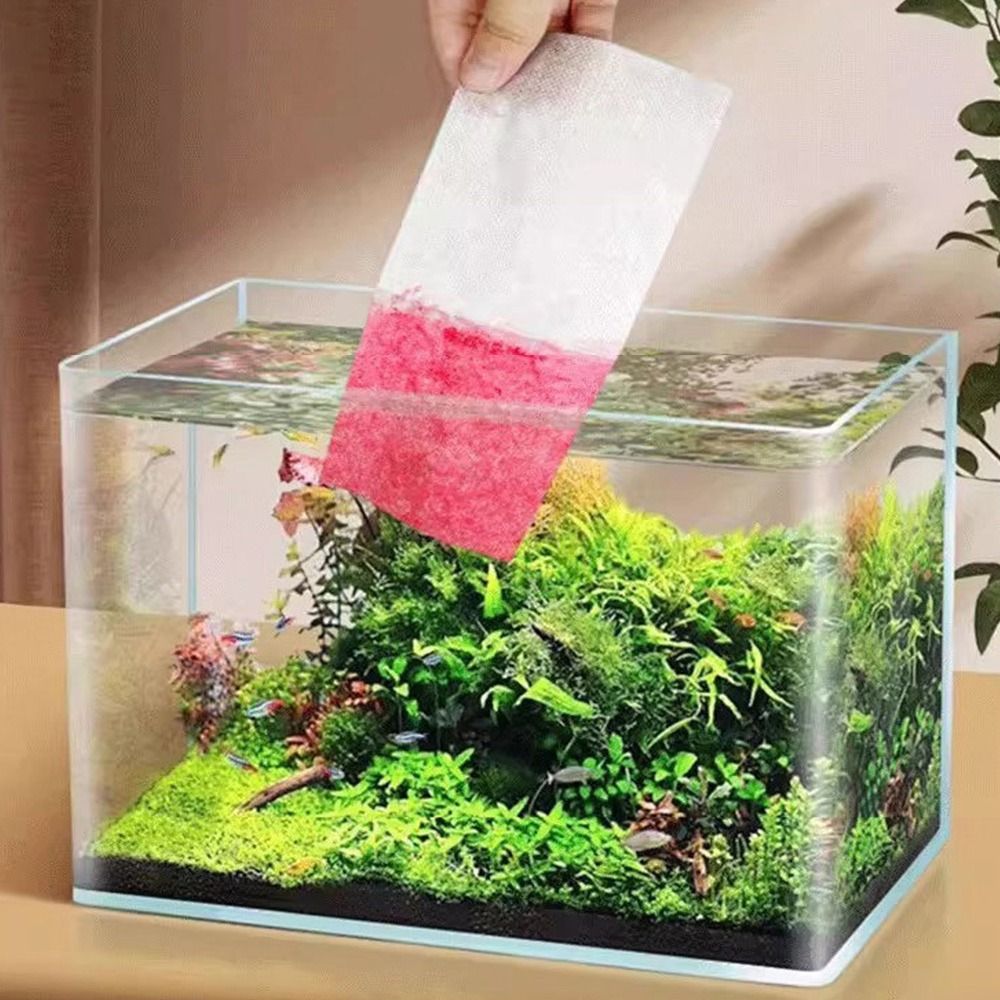 100pcs Multifunctional Aquariu - огляд і ціна Aquarium Fish Yellow