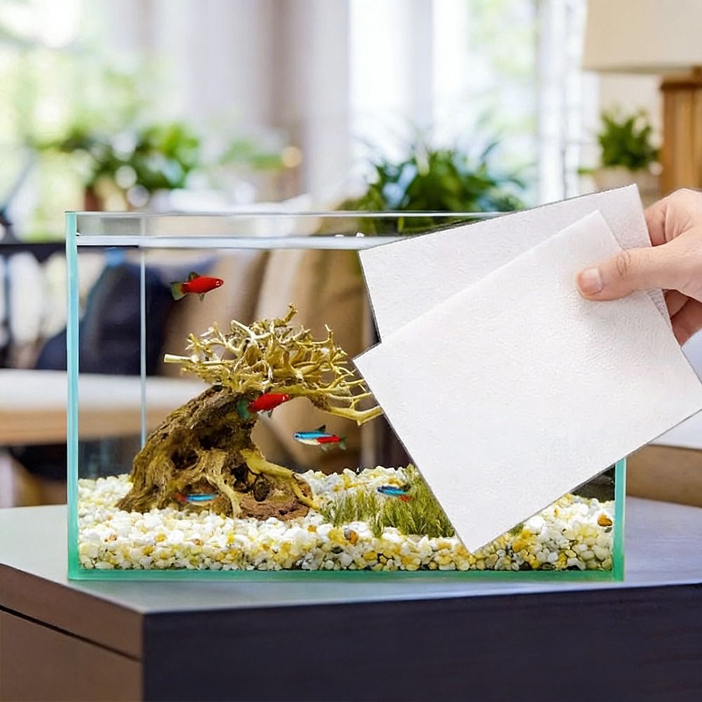 100pcs Multifunctional Aquariu - огляд і ціна Aquarium Fish Yellow