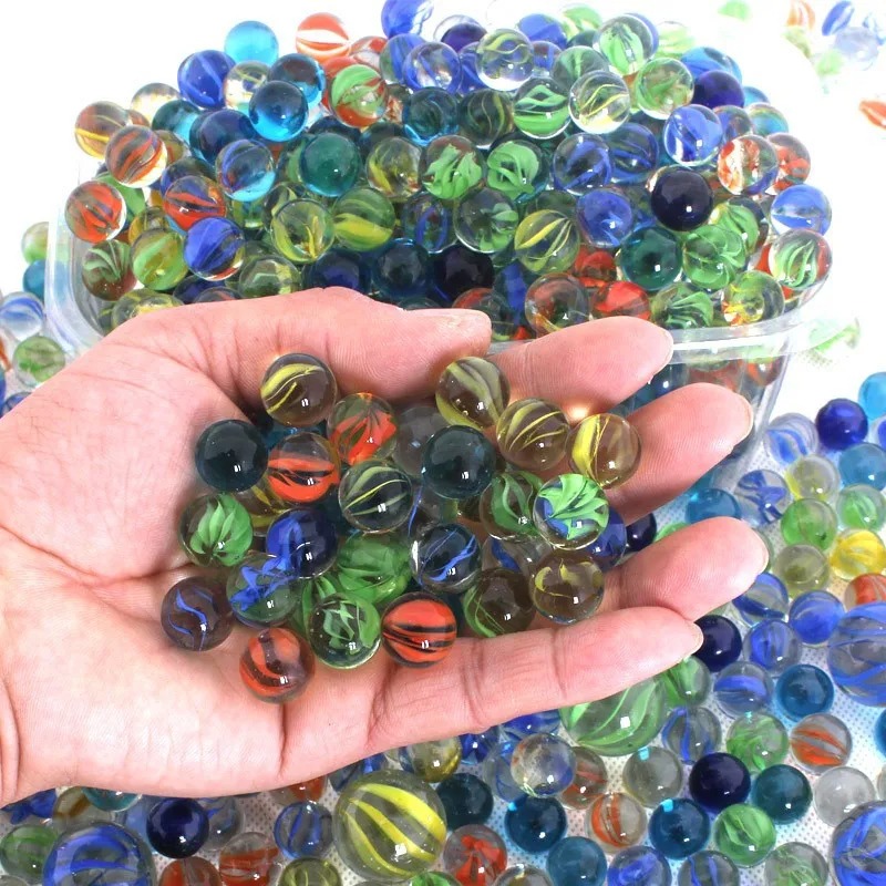 50Pcs 14mm Colorful Glass Marb - огляд і ціна Aquarium Fish Guppy