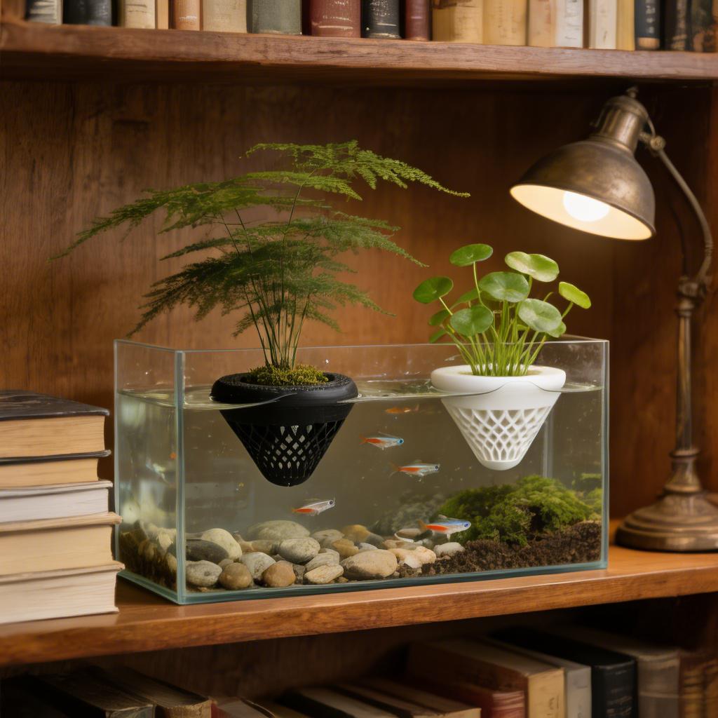 2PCS Floating Aquarium Plant H - огляд і ціна Aquarium Fish Cartoon