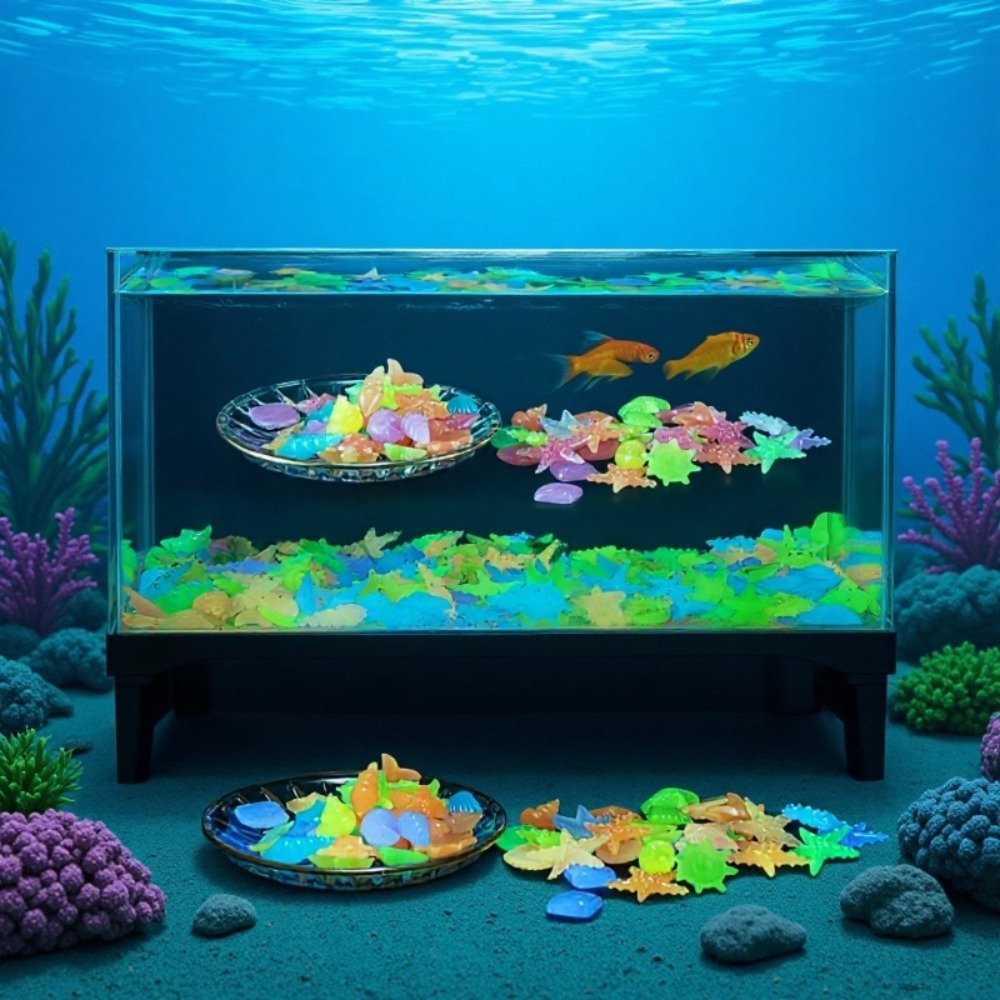 Glowing Luminous Ocean Stones  - огляд і ціна Aquarium Fish Store