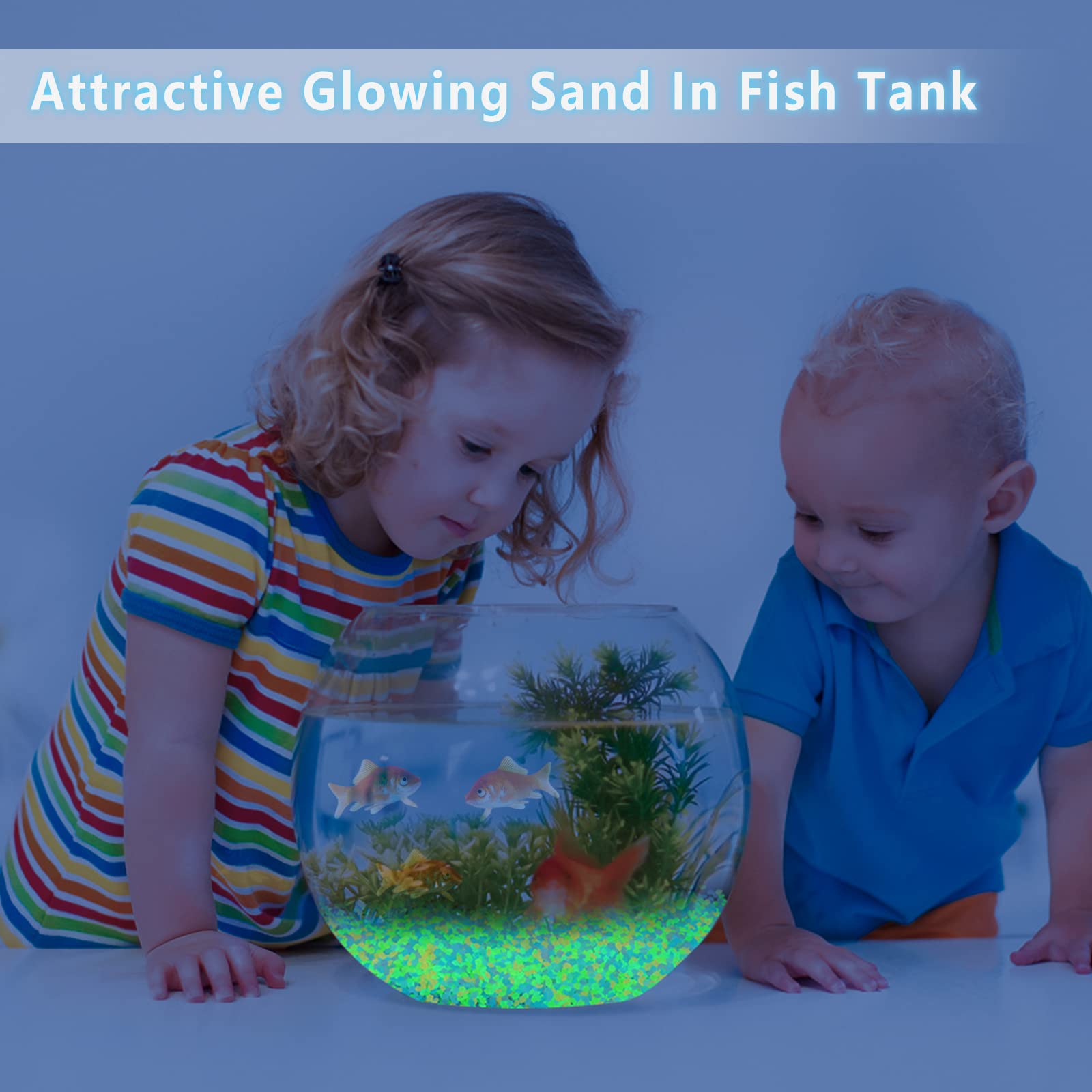 1000Pcs Luminous Sand Glow In  - огляд і ціна Aquarium Fish Store