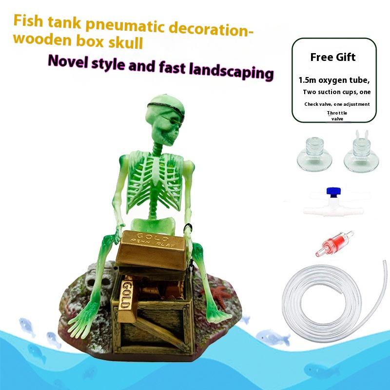 Fish Tank Aerobic Landscape Bu - огляд і ціна Aquarium Fish Cartoon