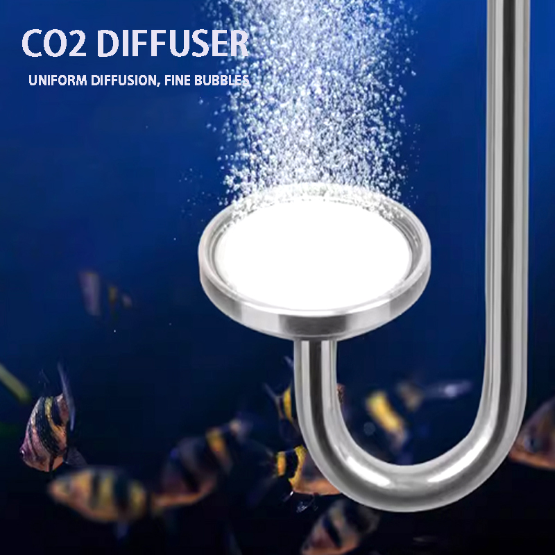 Aquarium CO2 Nebulizer Aluminu - огляд і ціна Co2 Diffuser Planted