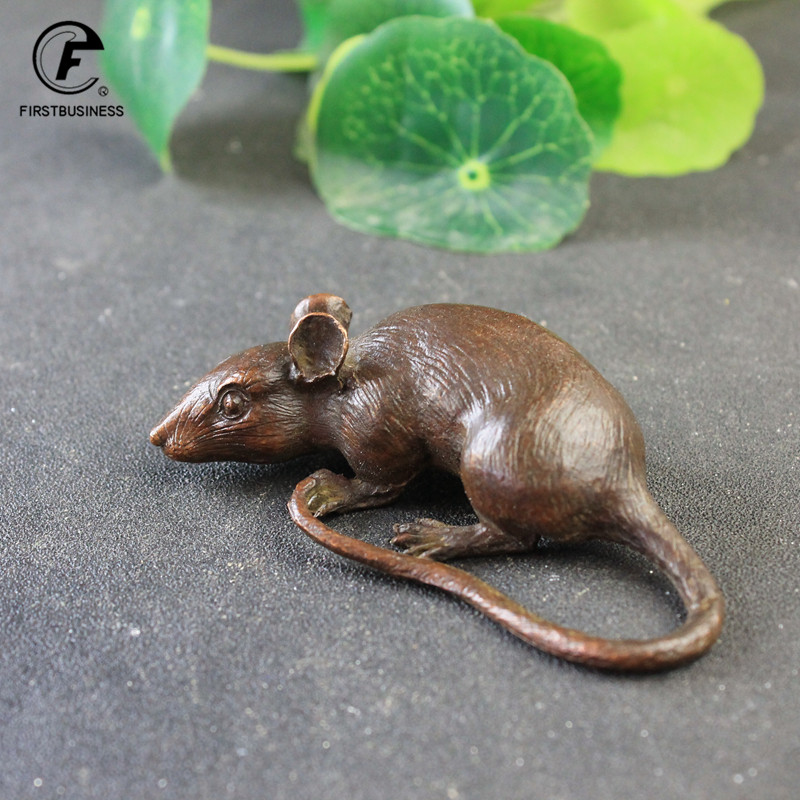 Heavy Brass BIG Rat Mouse Figu - огляд і ціна Aquarium Fish Cartoon