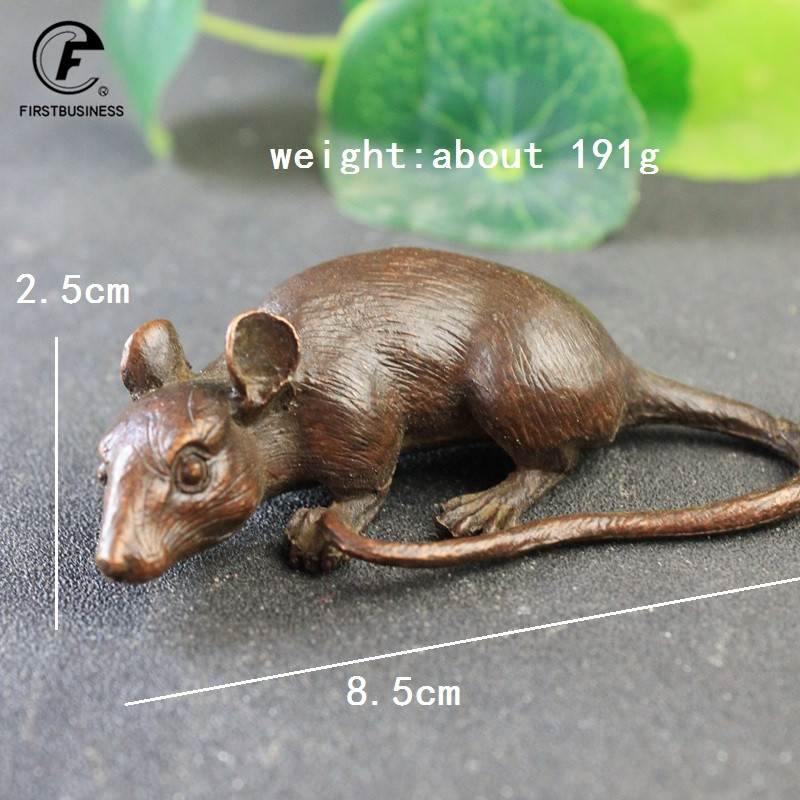 Heavy Brass BIG Rat Mouse Figu - огляд і ціна Aquarium Fish Cartoon