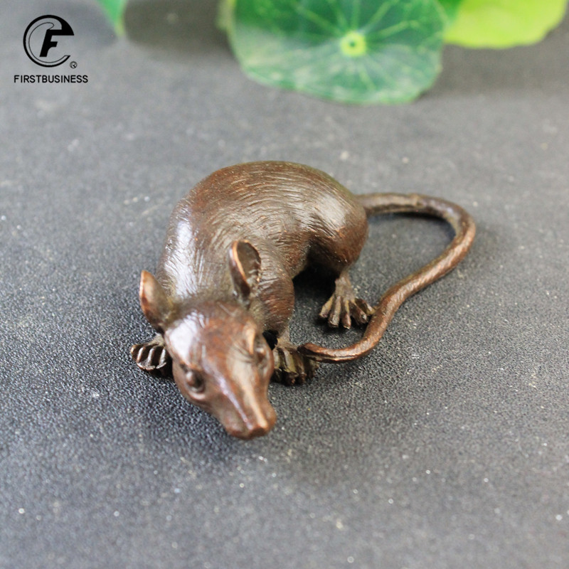Heavy Brass BIG Rat Mouse Figu - огляд і ціна Aquarium Fish Cartoon