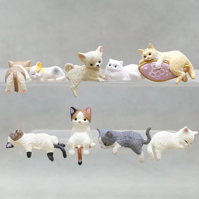 1Pc Cute Cartoon Cat PVC Home  - огляд і ціна Aquarium Fish Cartoon