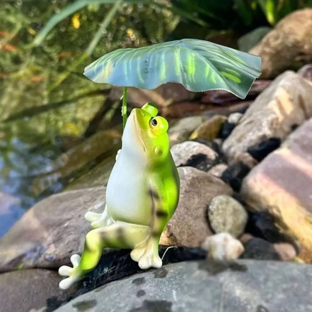 Cartoon Resin Frog Figurine Cr - огляд і ціна Aquarium Fish Cartoon