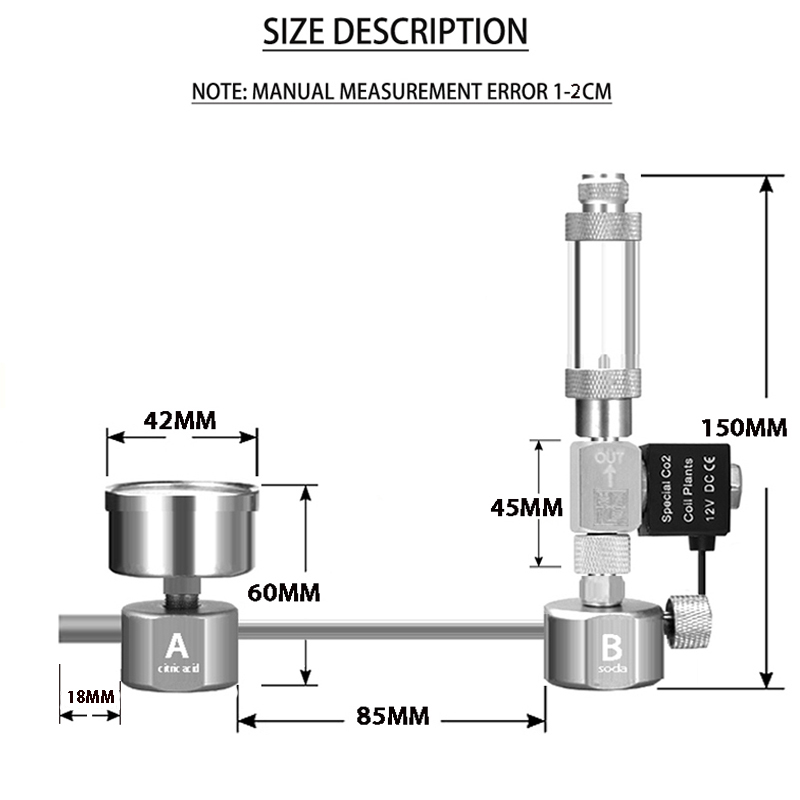 Aquarium DIY CO2 Generator Sys - огляд і ціна Co2 Diffuser Planted