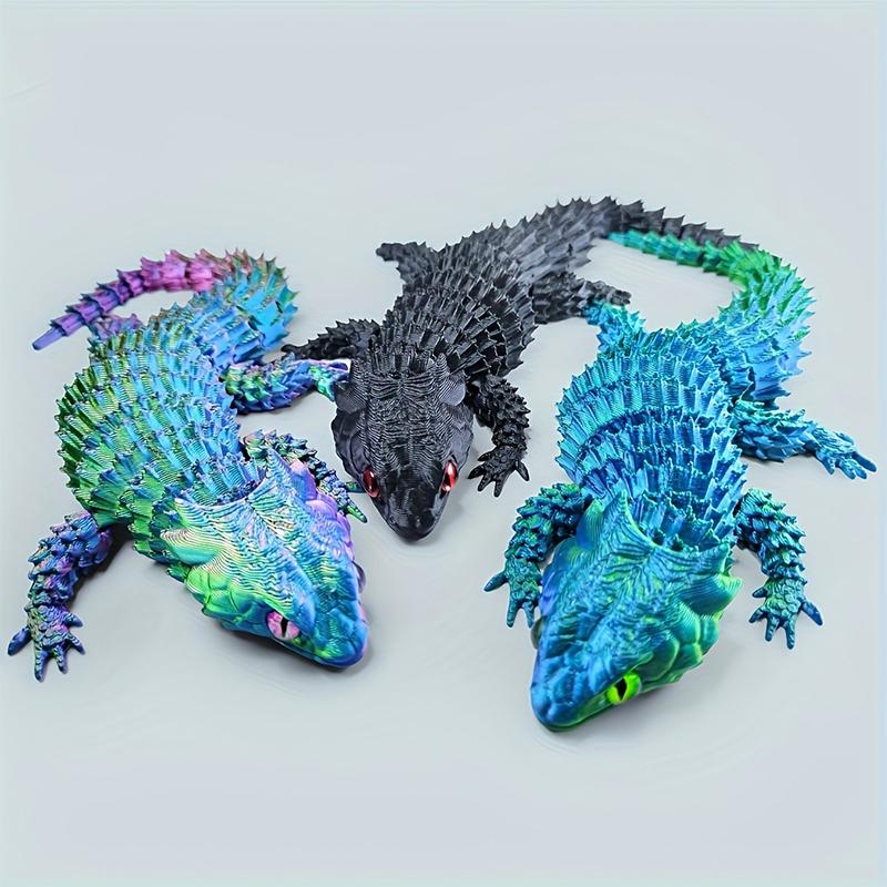 3D Printed Conjoined Lizard St - огляд і ціна Aquarium Fish Cartoon