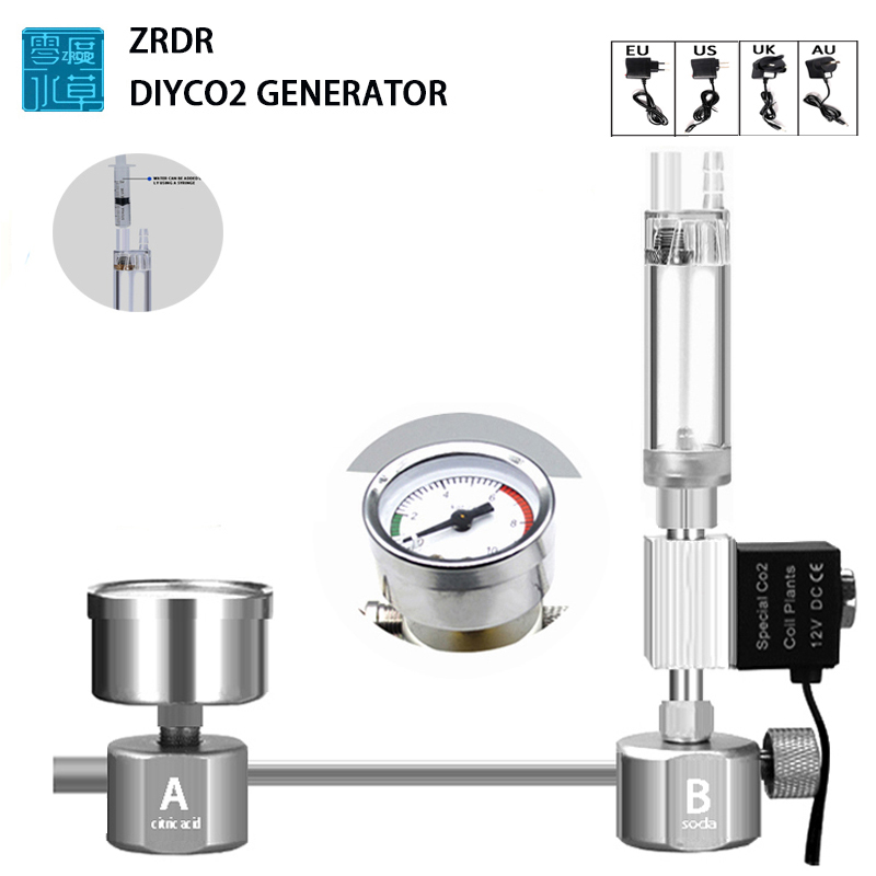 Aquarium DIY CO2 Reactor Gener - огляд і ціна Co2 Diffuser Planted