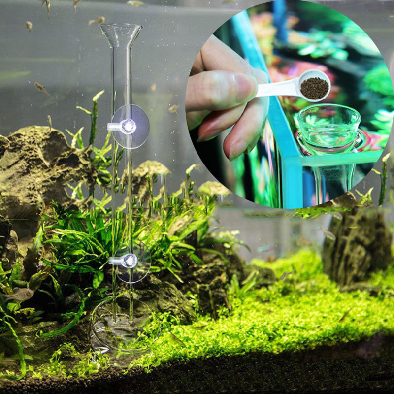 Glass Aquarium Feeder Tube Dis - огляд і ціна Aquarium Fish Price