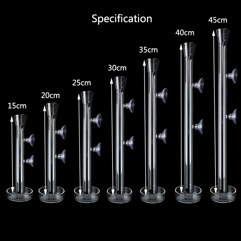 Glass Aquarium Feeder Tube Dis - огляд і ціна Aquarium Fish Price