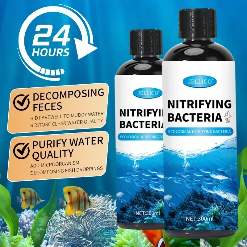 300ml Nitrifying Bacteria Liqu - огляд і ціна Aquarium Fish Medicine