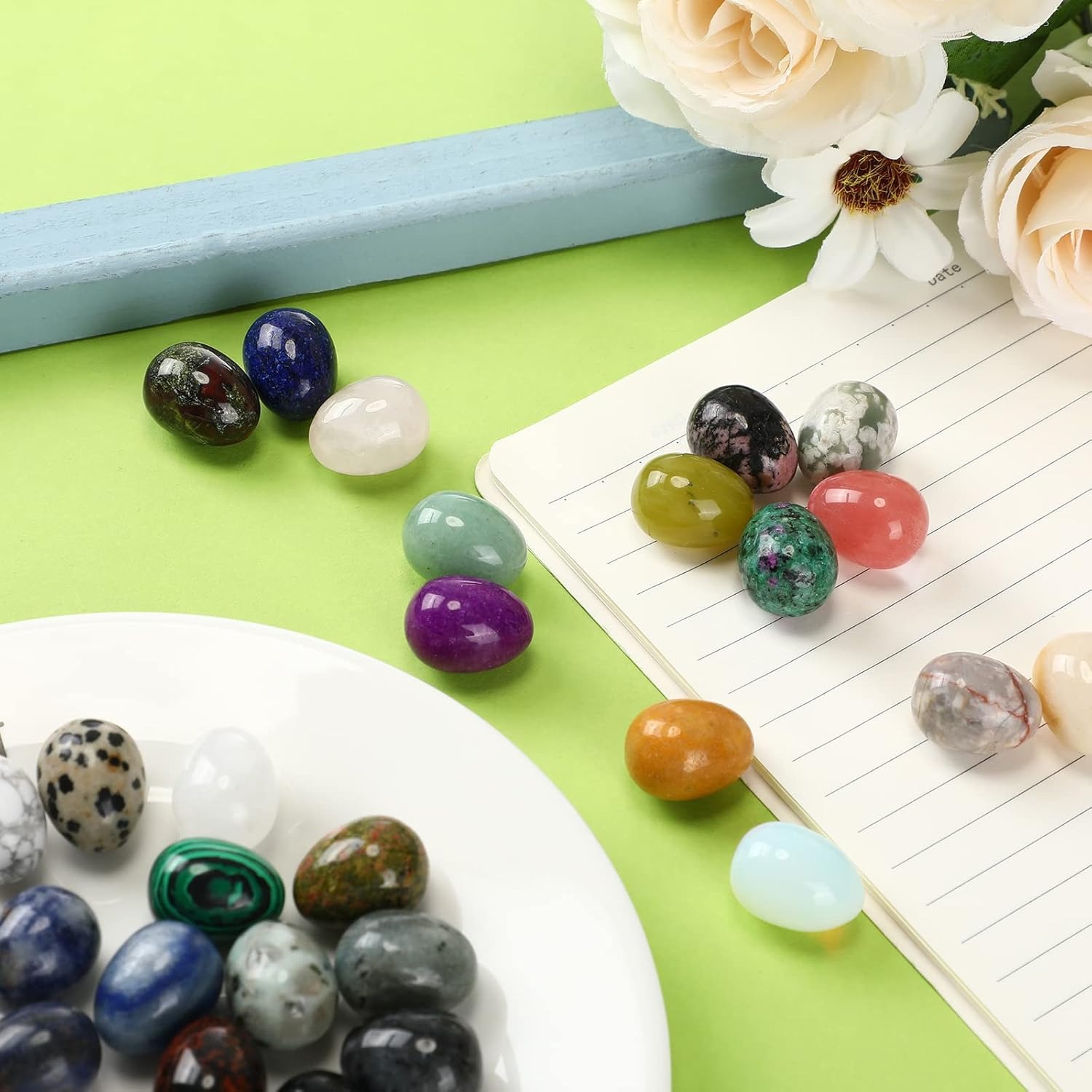 8  pcs natural crystal beads,  - огляд і ціна Aquarium Fish Cartoon