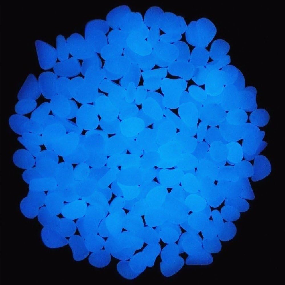 Fish Tank Rocks Glow Blue Pebb - огляд і ціна Aquarium Fish Store