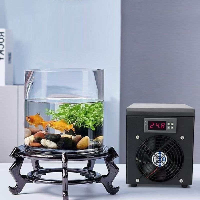 Fish Tank Aquarium Chiller wit - огляд і ціна Aquarium Fish Logo