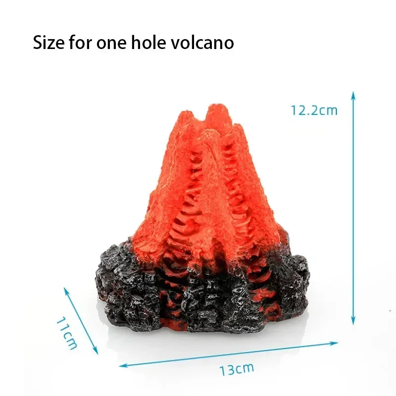 New Volcano Shape Aquarium Dec - огляд і ціна Aquarium Fish Cartoon