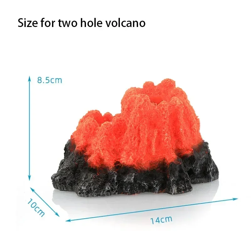 New Volcano Shape Aquarium Dec - огляд і ціна Aquarium Fish Cartoon