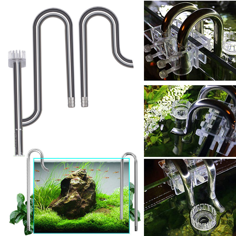 New Fish Tank Lily Pipe Stainl - огляд і ціна Aquarium Fish Price