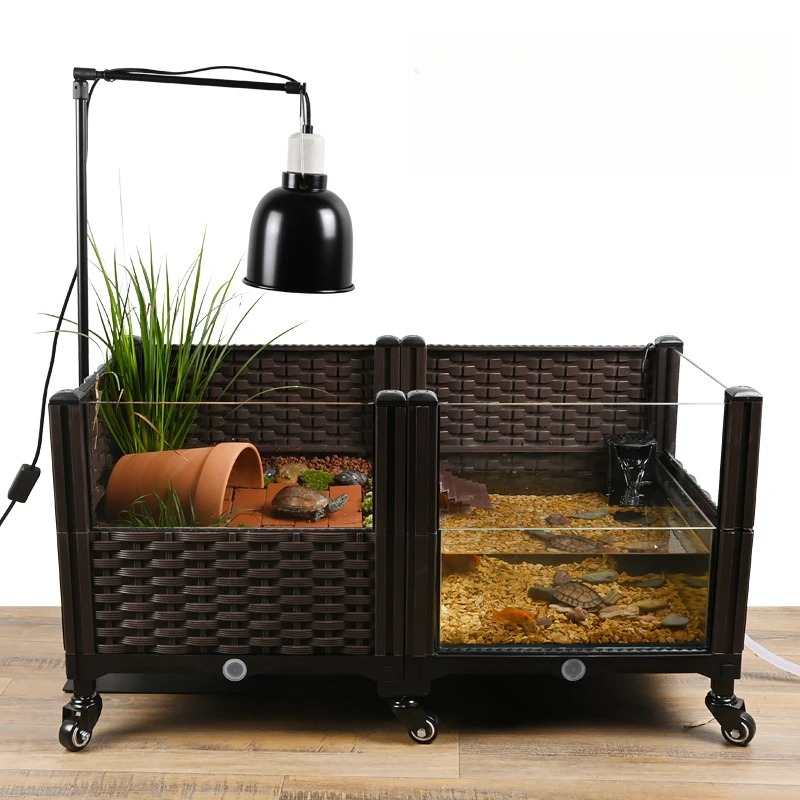 Eco Turtle Tank with Basking P - огляд і ціна Aquarium Fish Yellow