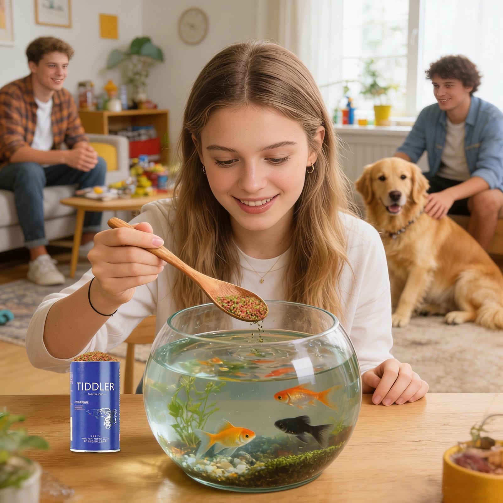 Fish Food Aquarium Feed Small  - огляд і ціна Aquarium Fish Store