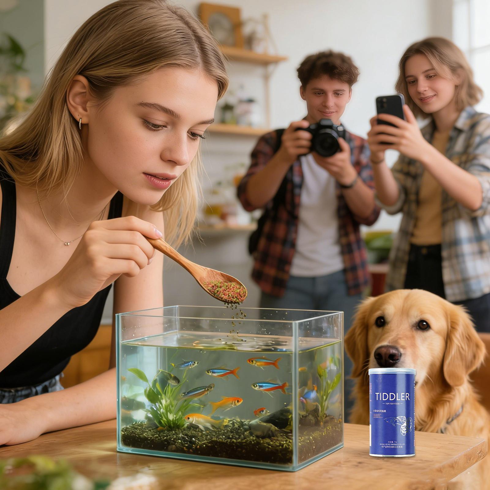 Fish Food Aquarium Feed Small  - огляд і ціна Aquarium Fish Store