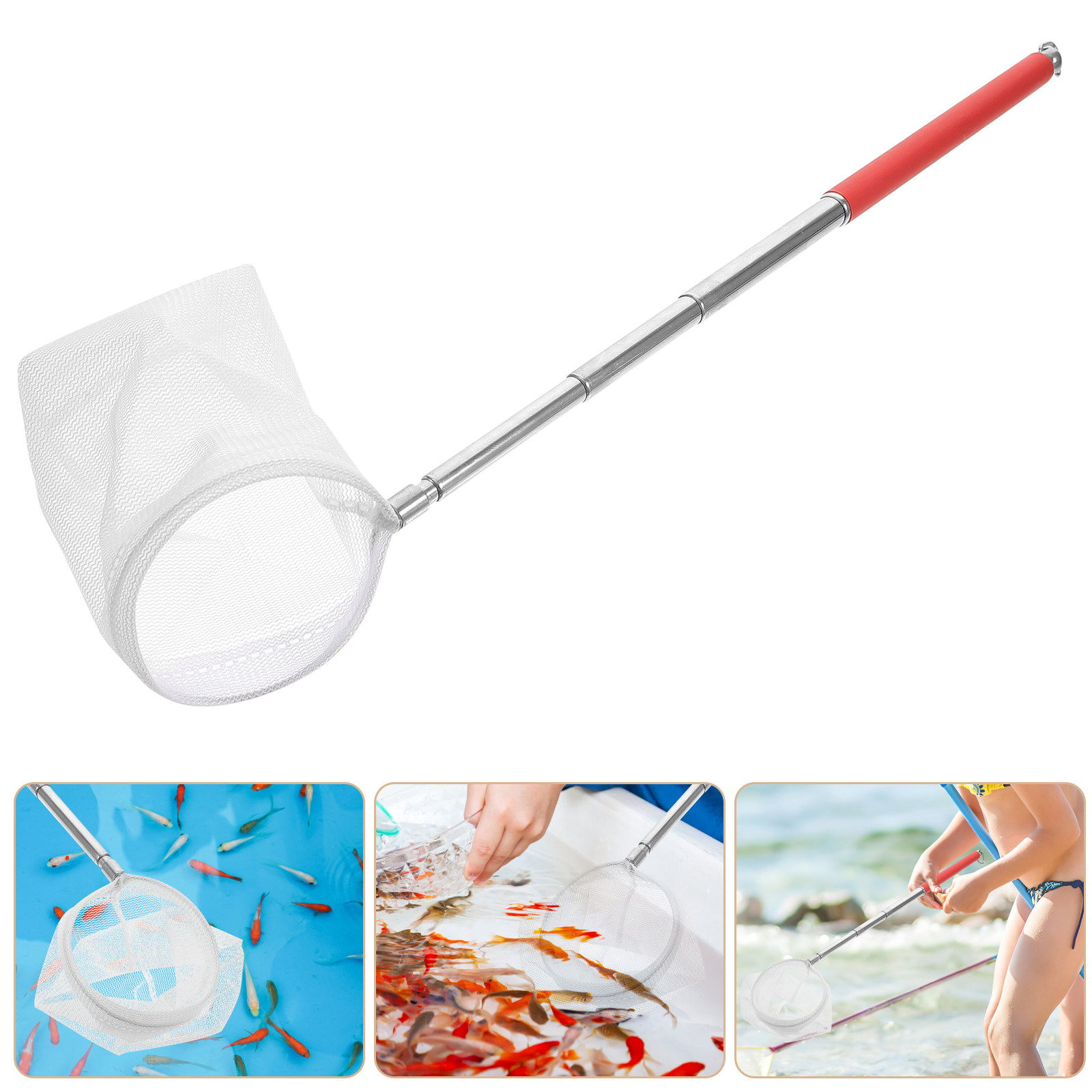 Telescopic Stainless Steel Shr - огляд і ціна Aquarium Fish Yellow