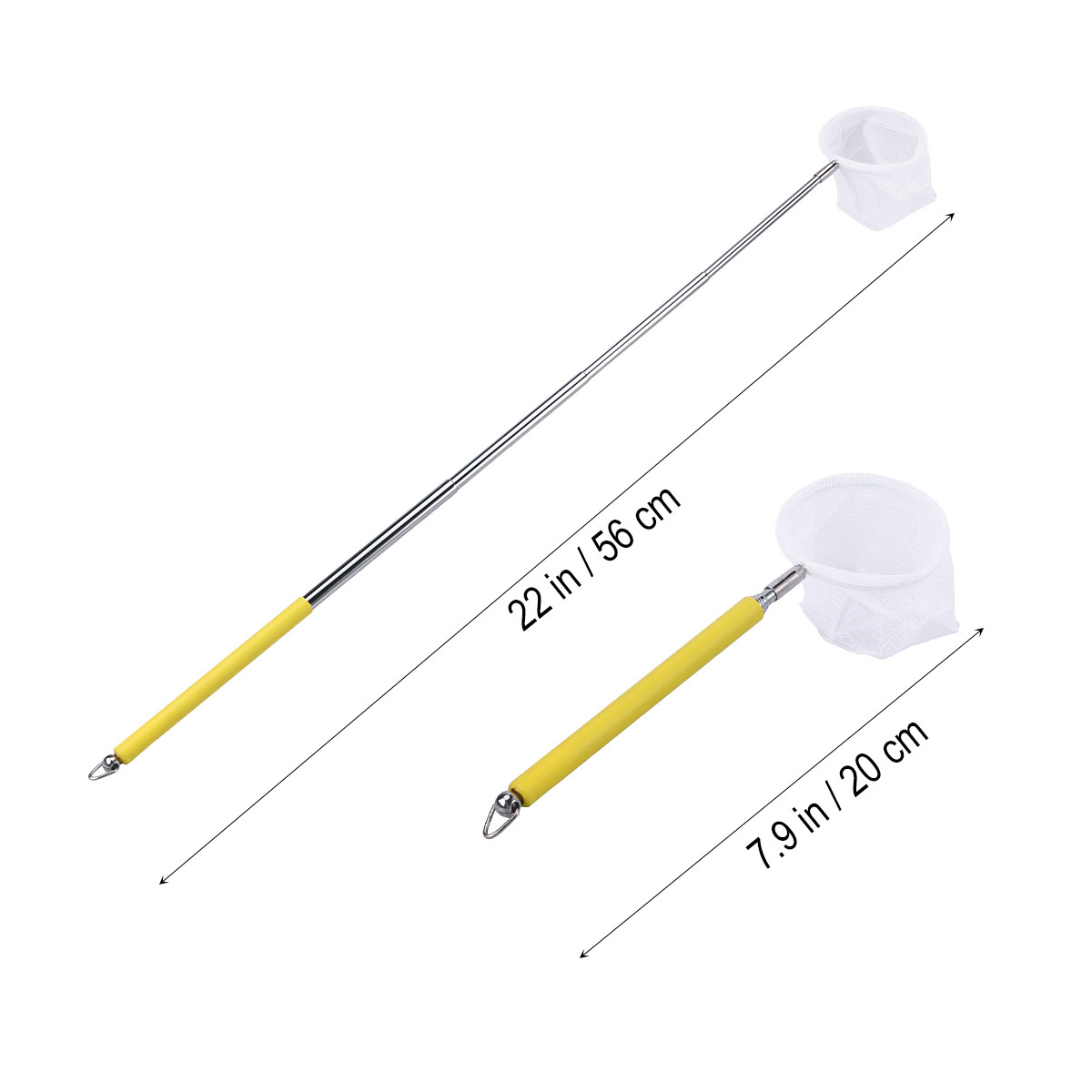 Telescopic Stainless Steel Shr - огляд і ціна Aquarium Fish Yellow