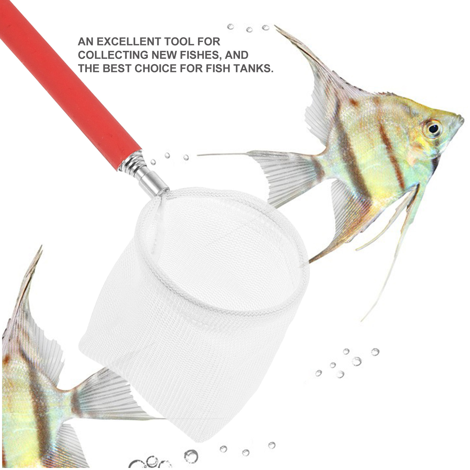 Telescopic Stainless Steel Shr - огляд і ціна Aquarium Fish Yellow
