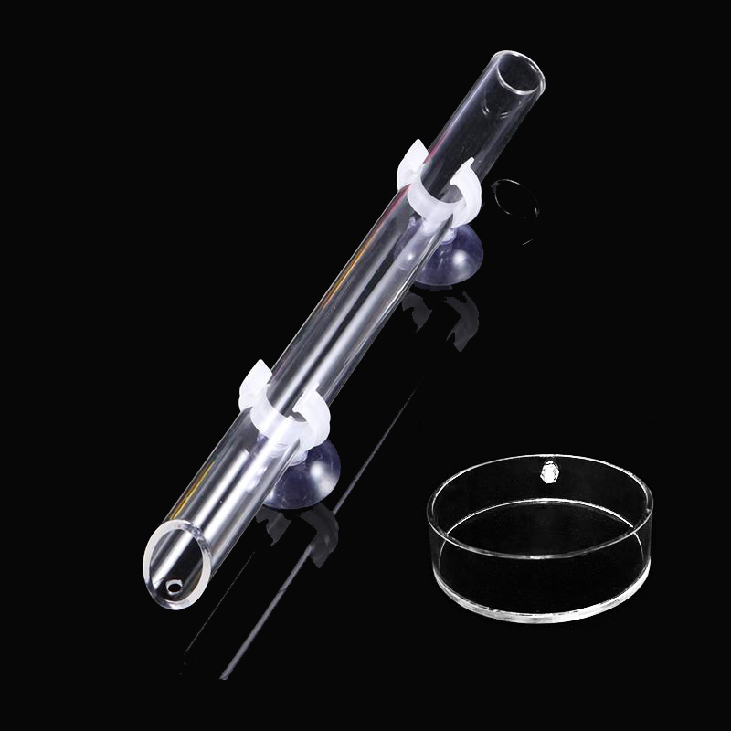 1Pcs Acrylic Aquarium Feeder T - огляд і ціна Aquarium Fish Price